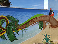 fresque murale