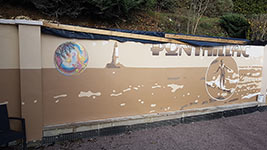 fresque murale